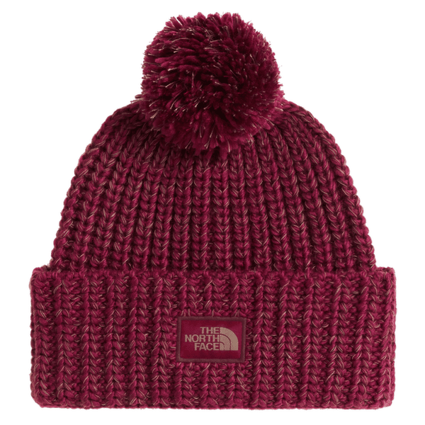 Czapki The North Face COZY CHUNKY CABIN BEANIE 007 BURGUNDY CRUSH/UTILITY BROWN