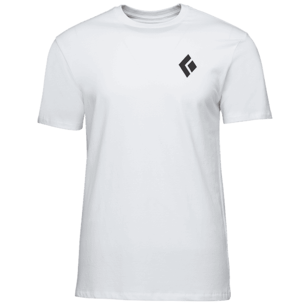 Koszulka z krótkim rękawem Black Diamond SS Equipment For Alpinist Tee Men White