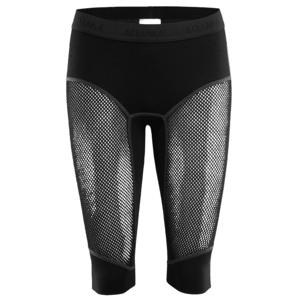 Szorty Aclima WoolNet Shorts Long Women Jet Black