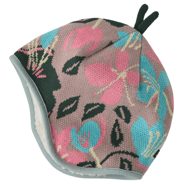 Czapki Patagonia BABY REVERSIBLE BEANIE Hopes and Blooms: Fuzzy Mauve