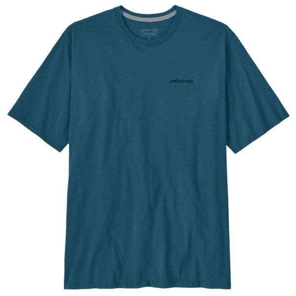 Koszulka z krótkim rękawem Patagonia P-6 Logo Responsibili Tee Men Glacial Blue