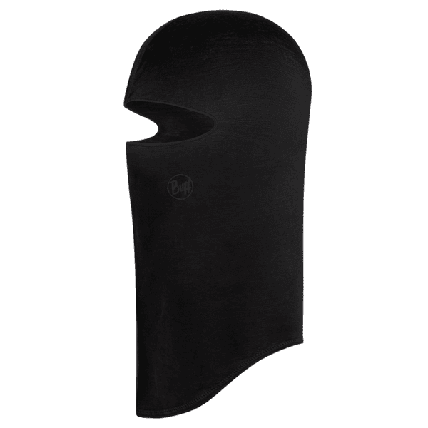 Kaptur Buff MERINO LIGHTWEIGHT BALACLAVA SOLID BLACK