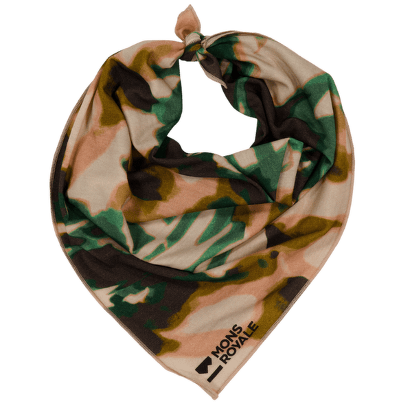 Chusta Mons Royale Renegade Merino Bike Bandana Brush Camo