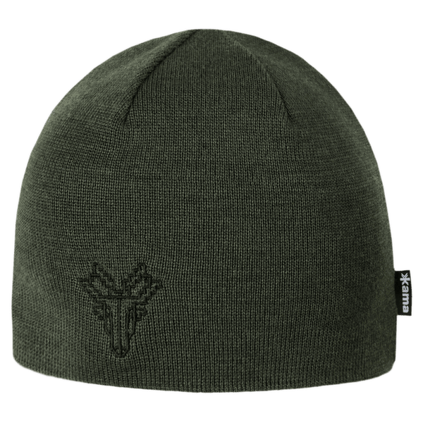 Czapki Kama Knitted Merino beanie Kama LA02 dark green