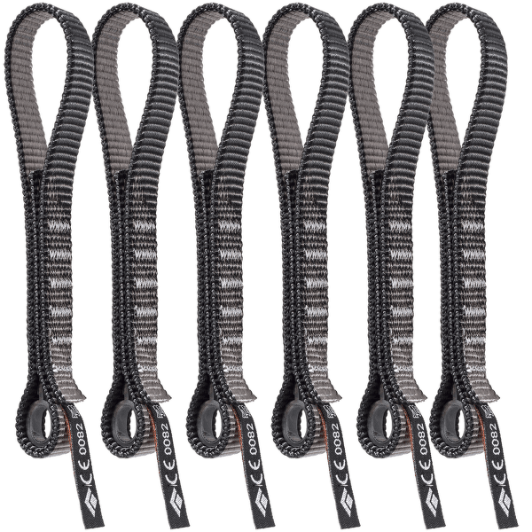 Pętla wspinaczkowa do ekspresów Black Diamond STANDARD DOGBONE 16cm 6-PACK