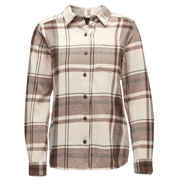 Koszula z długim rękawem Black Diamond Project Flannel Women Chalk Pink-Walnut Plaid