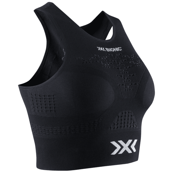 Biustonosz X-Bionic ENERGIZER 4.0 FITNESS CROP TOP Women Black/White