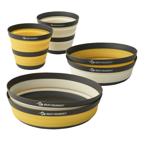 Miska Sea to Summit Frontier UL Collapsible Dinnerware Set - [2P] [6 Piece]
