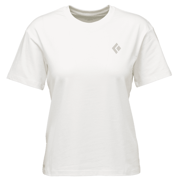Koszulka z krótkim rękawem Black Diamond Heritage Badge SS Tee Women Off White