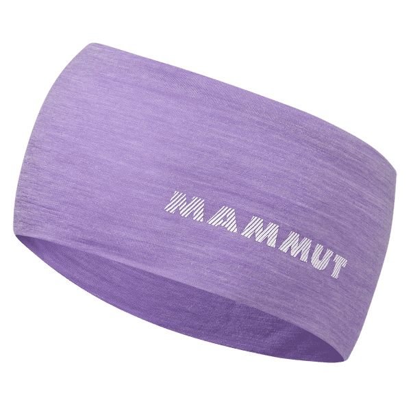 Opaska na głowę Mammut Tree Wool Headband 6437 lavandin melange