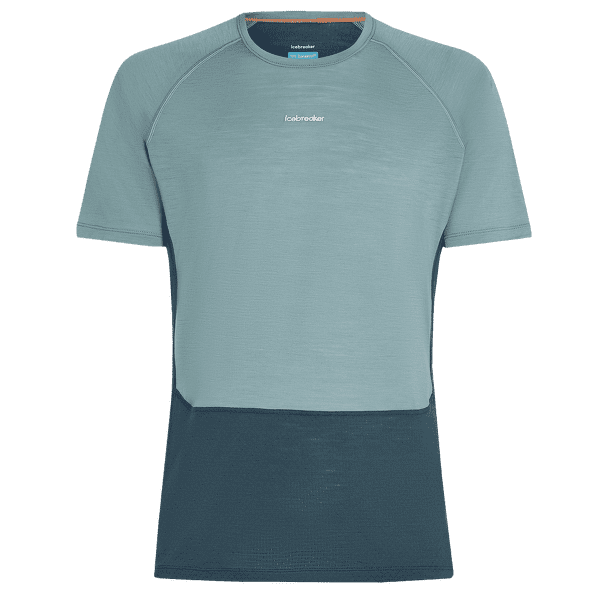 Koszulka z krótkim rękawem Icebreaker Merino Blend 125 ZoneKnit™ SS Crewe Men ABYSS/BLUE ASH/CB