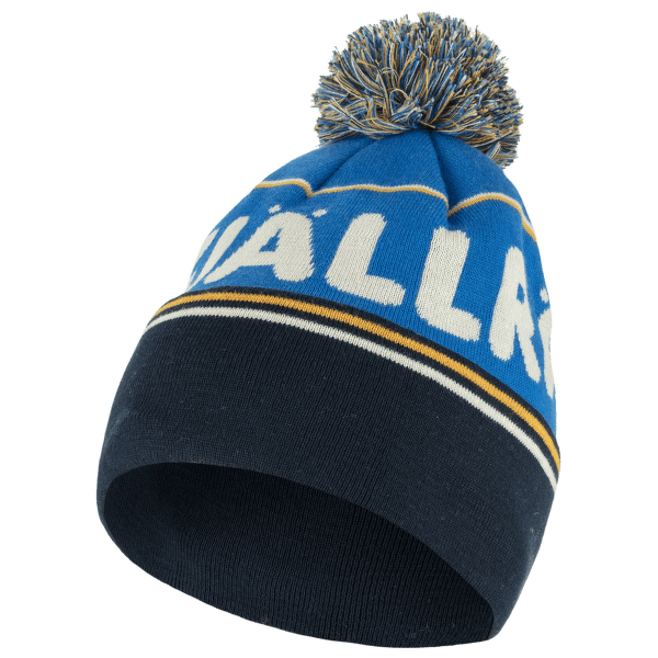 Czapki Fjällräven Fjällräven Pom Hat Alpine Blue-Dark Navy