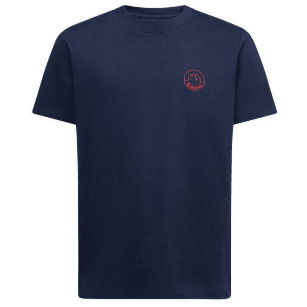 Koszulka z krótkim rękawem La Sportiva CIRCLE LOGO T-SHIRT Men Night Sky/Mountain Red