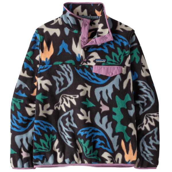 Bluza Patagonia Lightweight Synch Snap-T Pulover Women Kaleido: Black