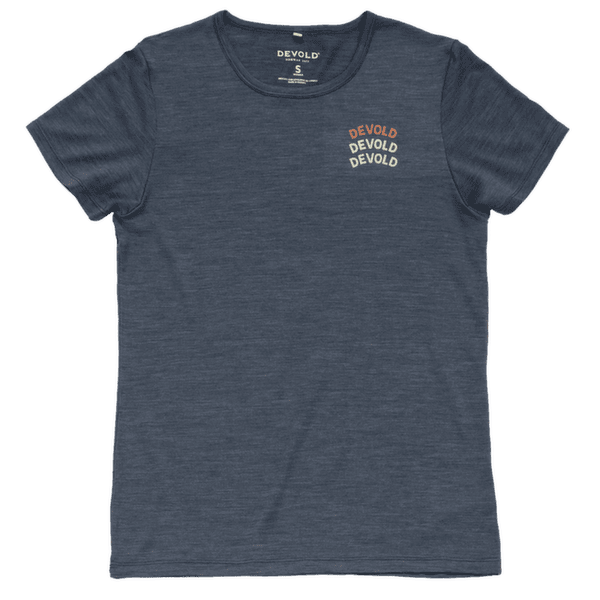 Koszulka z krótkim rękawem Devold Active Devold Legacy Tee Women 287A NIGHT