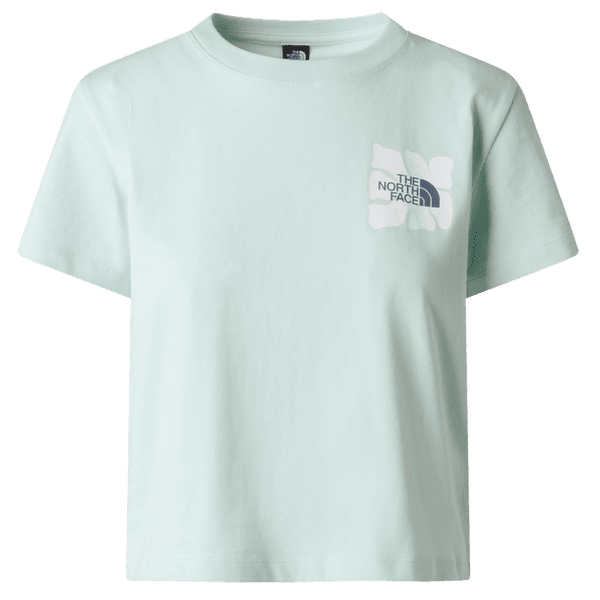 Koszulka z krótkim rękawem The North Face Sun Regular Short Sleeve Cutie Tee-Graphic Women G70 OPAL FROST