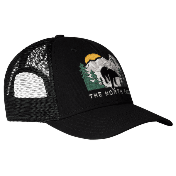 Czapka The North Face Embroidered Mudder Trucker 96O TNF BLACK/TNF BLACK/BEAR GRAPHIC