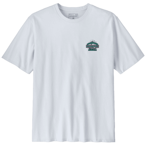 Koszulka z krótkim rękawem Patagonia Great Waves Responsibili-Tee Men White
