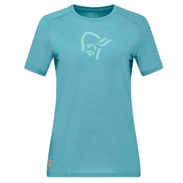 Koszulka z krótkim rękawem Norrona femund equaliser merino T-Shirt Women Brittany Blue