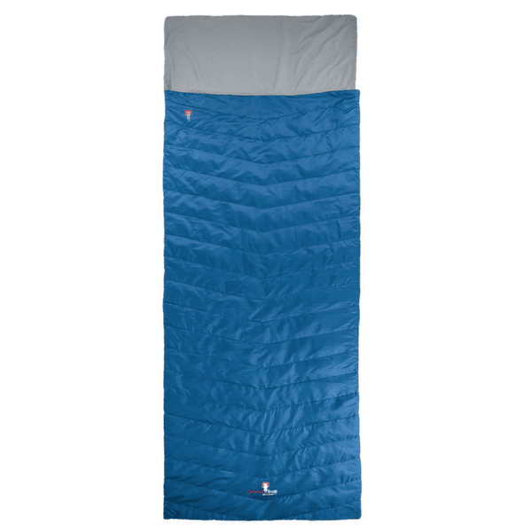 Śpiwór Grüezi bag Wolle Almhütte 195 True Blue