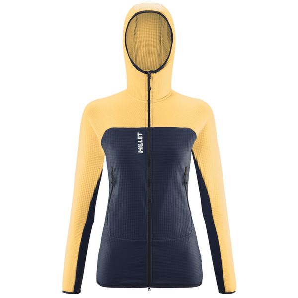 Bluza Millet FUSION GRID HOODIE Women SUNFLOWER/SAPHIR