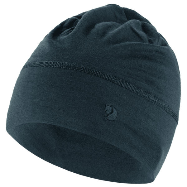 Czapki Fjällräven Abisko Lite Wool Beanie Dark Navy