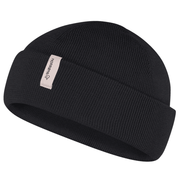 Czapki Norrona /29 equaliser Beanie Caviar Black