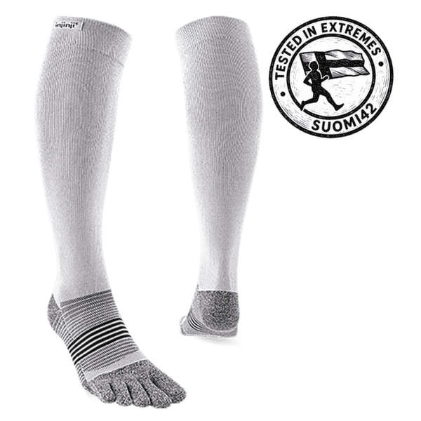 Skarpety Injinji Compression Over The Calf GRAY