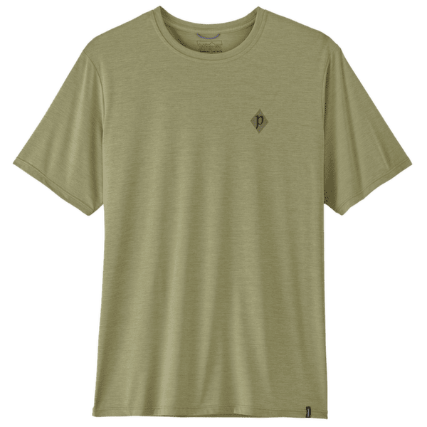 Koszulka z krótkim rękawem Patagonia CAP COOL DAILY SHIRT - HUT TRIPPER Men Gumtree Green - Light Gumtree Green X-Dye