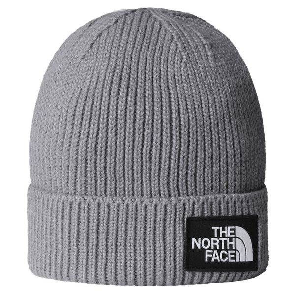 Czapki The North Face TNF LOGO BOX CUFFED BEANIE TNFMEDIUMGRYHTR