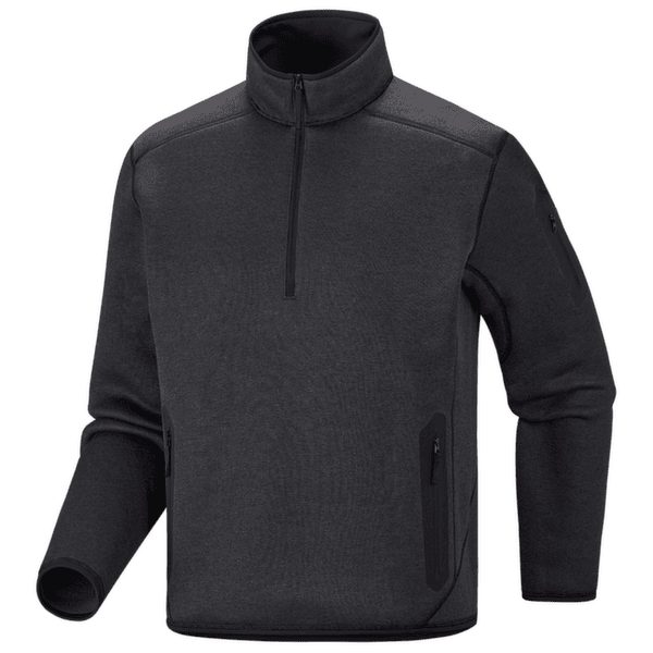 Pulower Arcteryx Covert 1/2 Zip Men Black Heather