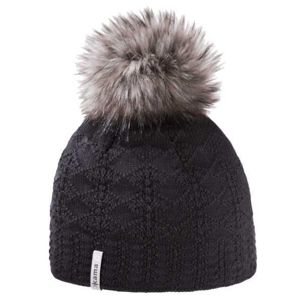 Czapki Kama A109 Knitted Beanie black 110