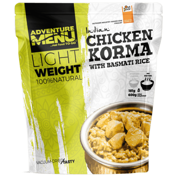 Posiłki Adventure Menu Lightweight Kuře Korma s rýží Basmati - Velká porce
