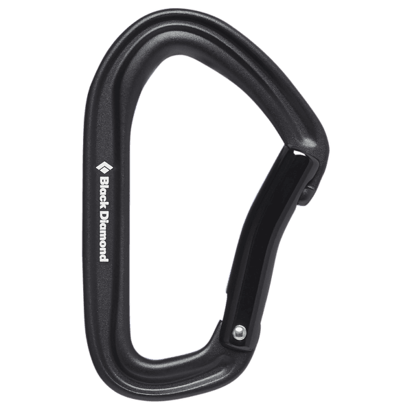 Karabinek wspinaczkowy Black Diamond HOTFORGE BENT GATE Black