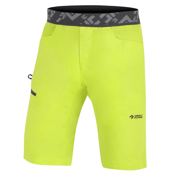 Szorty Direct Alpine Solo Short lime/anthracite