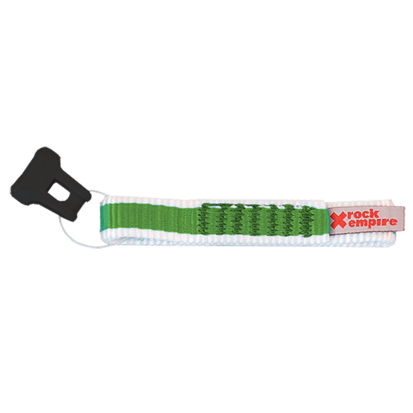 Pętla wspinaczkowa do ekspresów Rock Empire Express sling PA 16mm/18cm Světle zelená 006