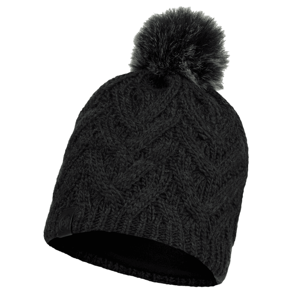 Czapki Buff CARYN Knitted & Fleece Band Beanie CARYN GRAPHITE