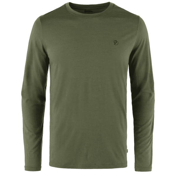 Koszulka z długim rękawem Fjällräven Abisko Wool LS Men Laurel Green