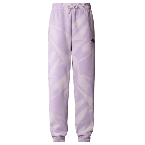 Spodnie The North Face ESSENTIAL JOGGER PRINT Women ICY LILAC GARMENT FOLD PRINT