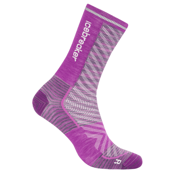 Skarpety Icebreaker Merino Blend Run+ Ultralight Crew Women PASSION SD/PASSION/SNOW