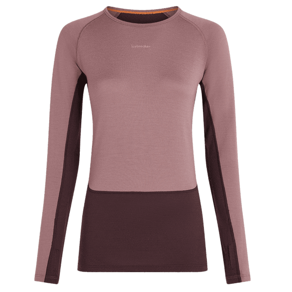 Koszulka z długim rękawem Icebreaker Merino 260 ZoneKnit™ LS Crewe Women JAVA/SUMMIT/CB