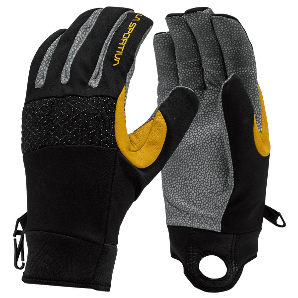 Rękawice La Sportiva SUPERCOULOIR TECH GLOVES Black/Yellow