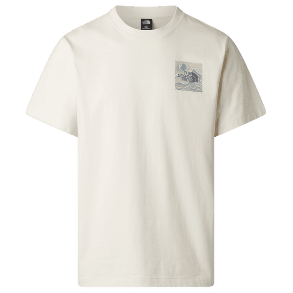Koszulka z krótkim rękawem The North Face Mountain Escape Relaxed Short Sleeve Tee - Graphic Men WHITE DUNE
