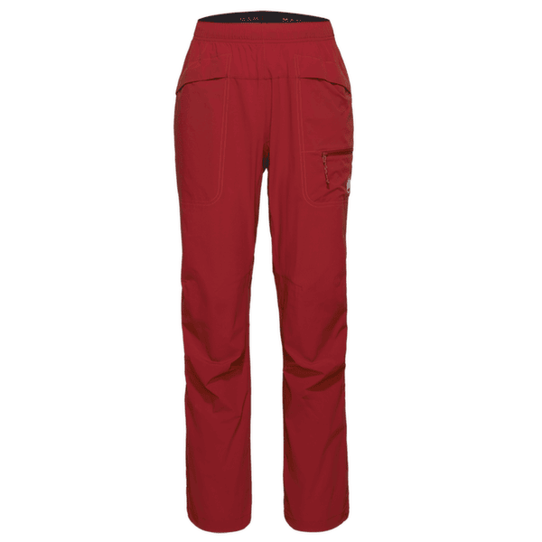 Spodnie Mammut SENDER CLIMBING PANTS WOMEN 3818 dark mammut red