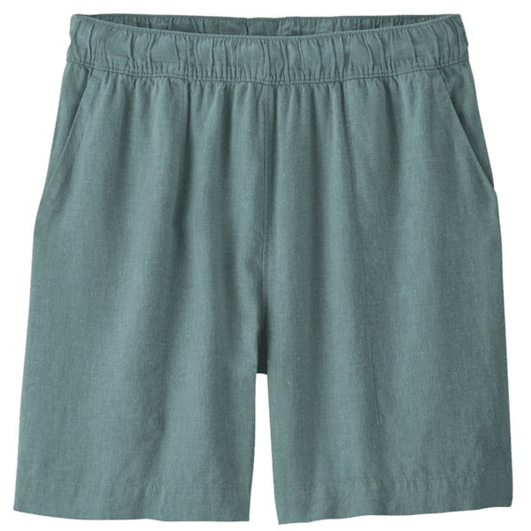 Szorty Patagonia Garden Island Long Shorts - 6 in. Women Whole Weave: Blue Sage