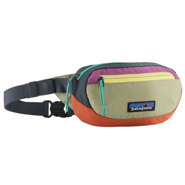 Nerka Patagonia Terravia Mini Hip Pack Patchwork: Gumtree Green