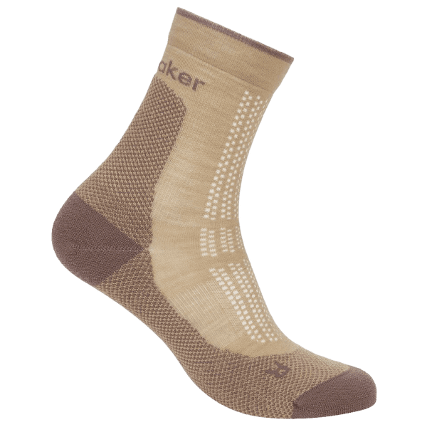 Skarpety Icebreaker Merino Hike+ Ultralight Quarter Women PINK QUARTZ/PORCINI