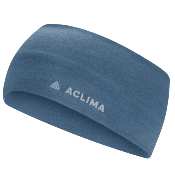 Opaska na głowę Aclima LightWool Headband Blue Fusion