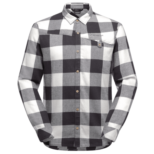 Koszula z długim rękawem La Sportiva RAMBLER FLANNEL SHIRT MEN Onyx_G19G19