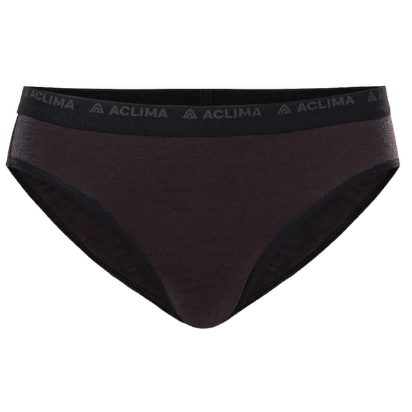 Majtki Aclima LightWool Briefs Women Chocolate Plum